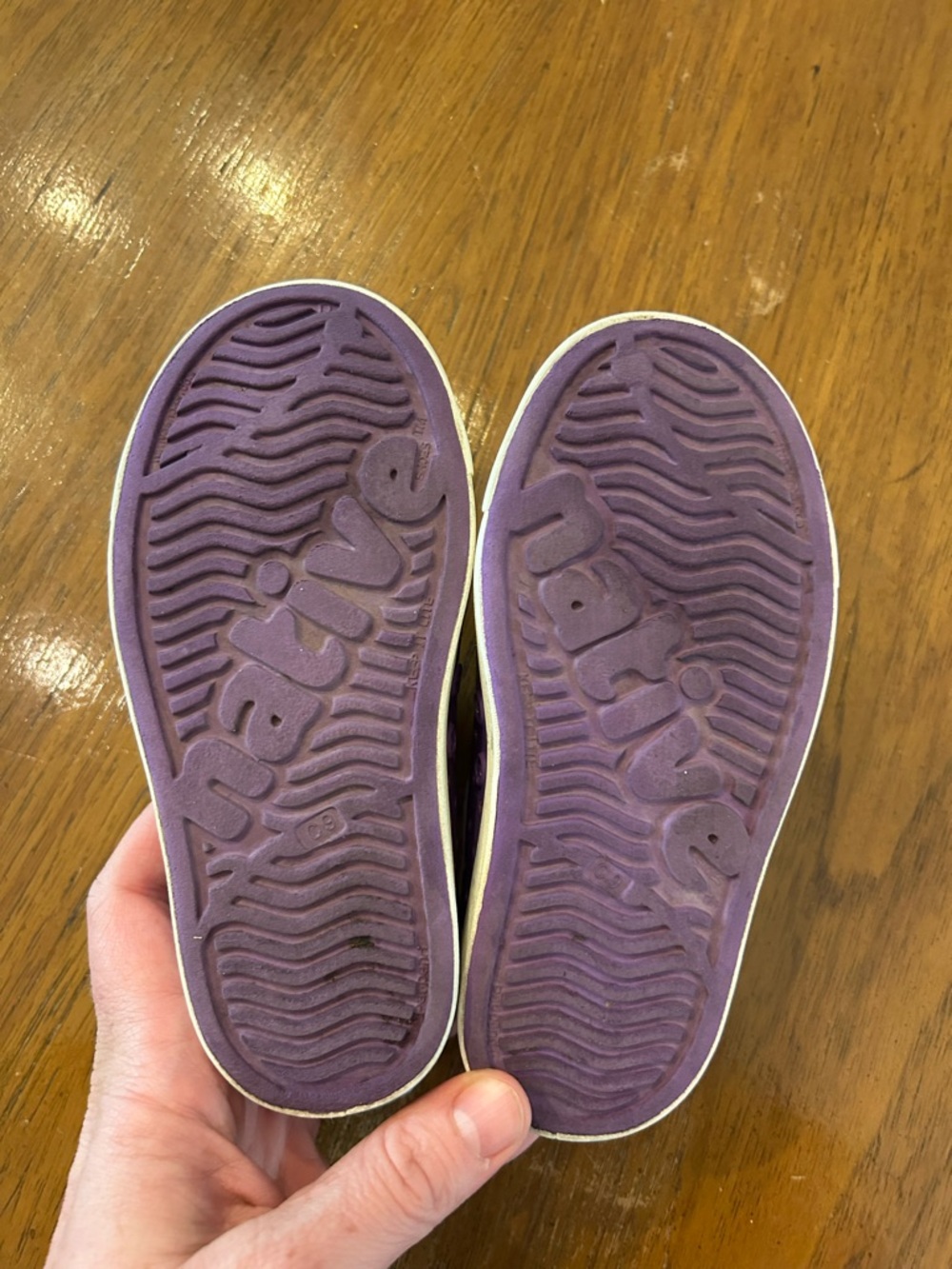Native Purple Slip-On Shoes - Picture 4 of 4